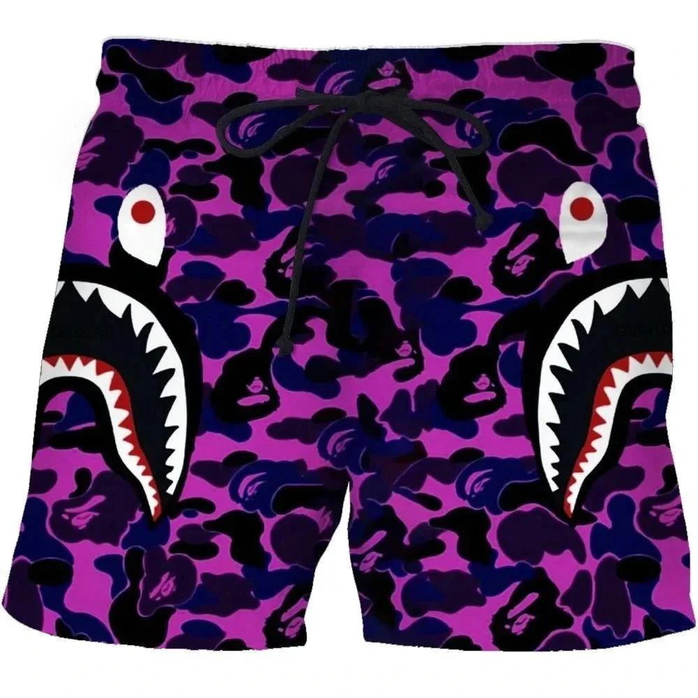 BAPE Purple Shorts