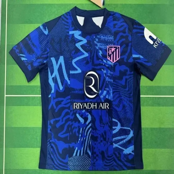 Atlético Madrid x Riyadh Air 2024-25 Third Jersey Blue Multicolor - 1
