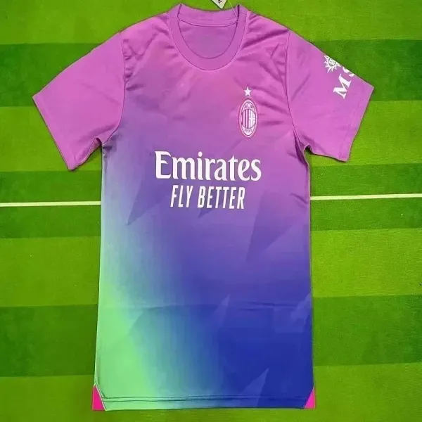 AC Milan x Emirates Gradient Third Jersey Purple-Blue-Green - 1