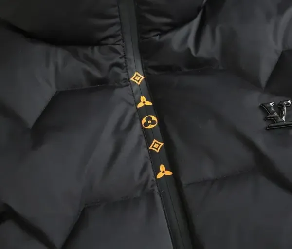 Louis Vuitton Monogram Down Jacket Black - 10