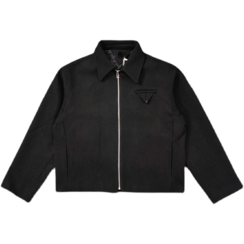 Bottega Veneta Black Zip-Up Jacket