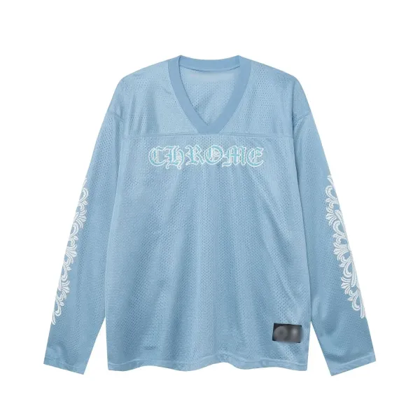 Chrome Hearts Mesh Jersey Light Blue - 1