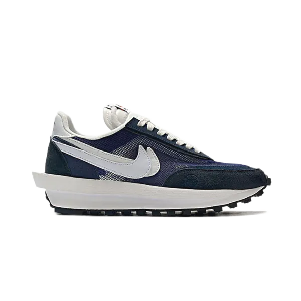 Nike x Sacai LDWaffle Navy Blue Sneakers - 1