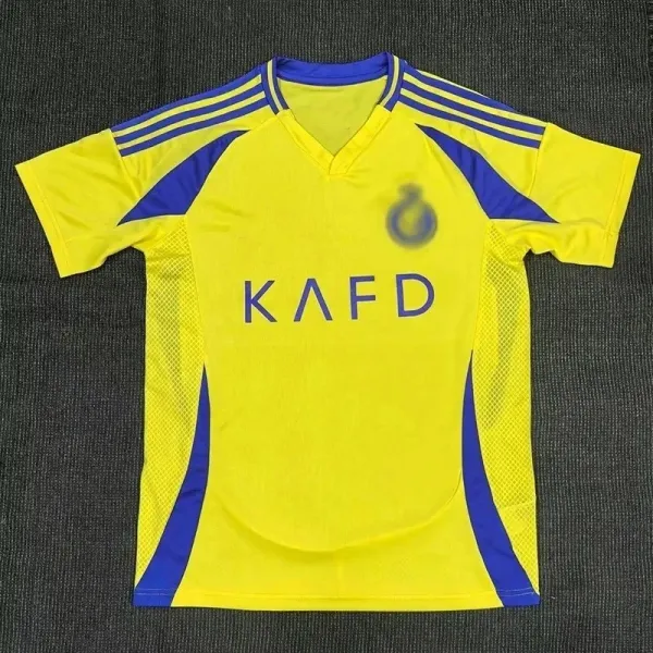 Al-Hilal FC 2023-24 Third Jersey Yellow/Blue Jersey - 1