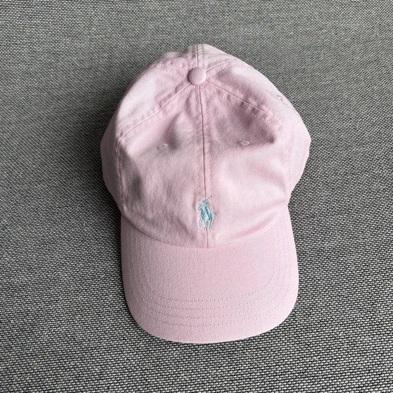 Ralph Lauren Polo Pony Baseball Cap Pink - 1