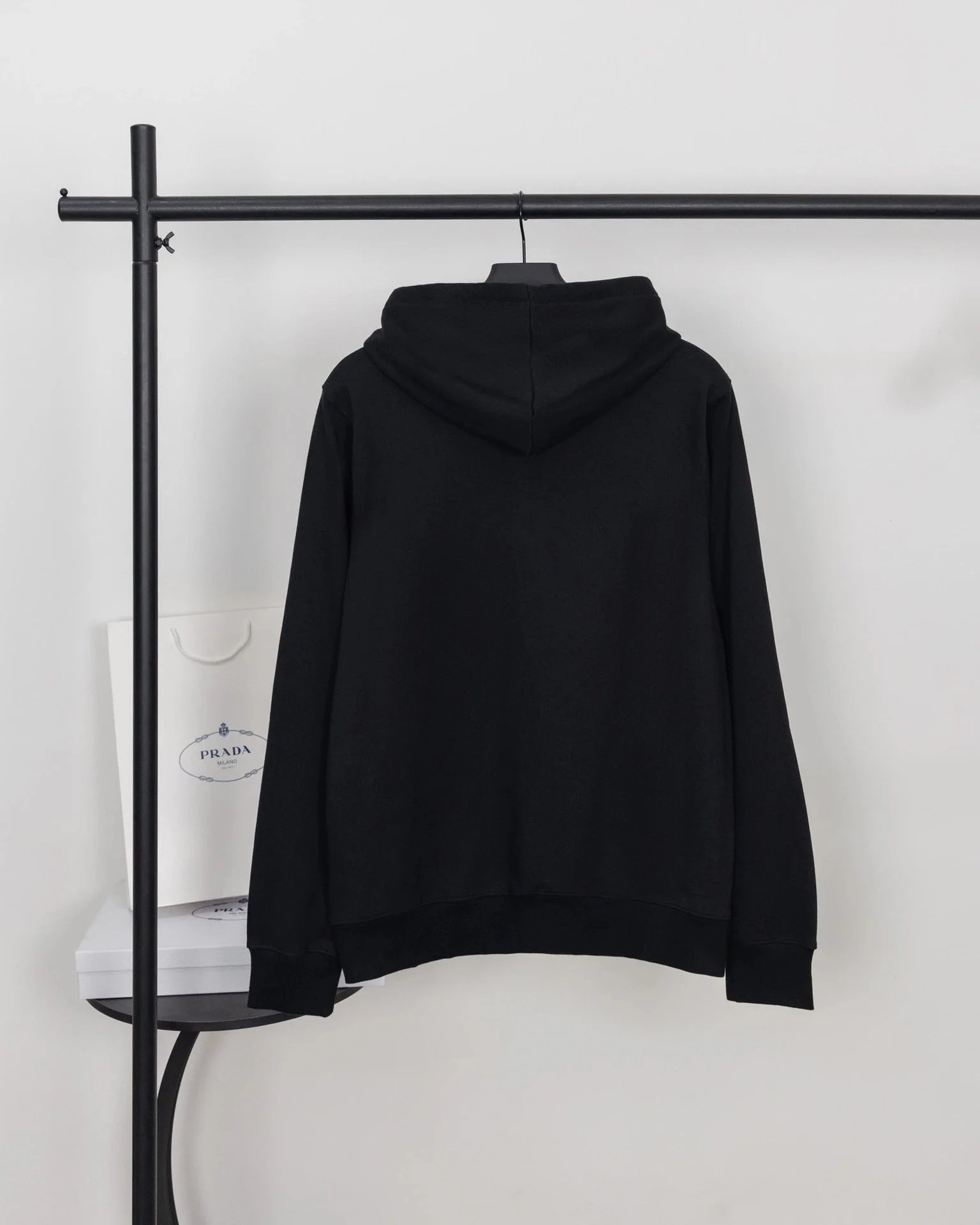 Prada Re-Nylon Hoodie White - 10