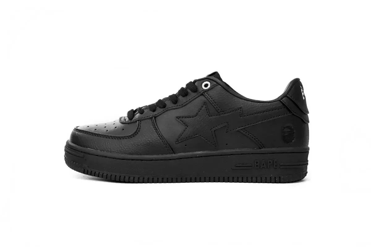A Bathing Ape Sneakers BAPE STA low-top — Black