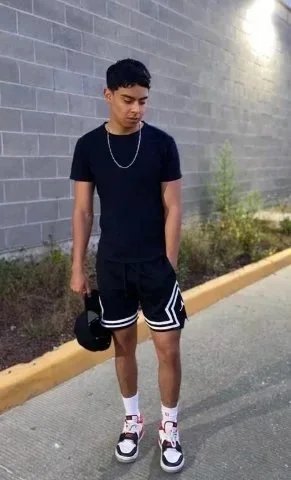 Air Jordan Diamond Shorts Black/White - 8