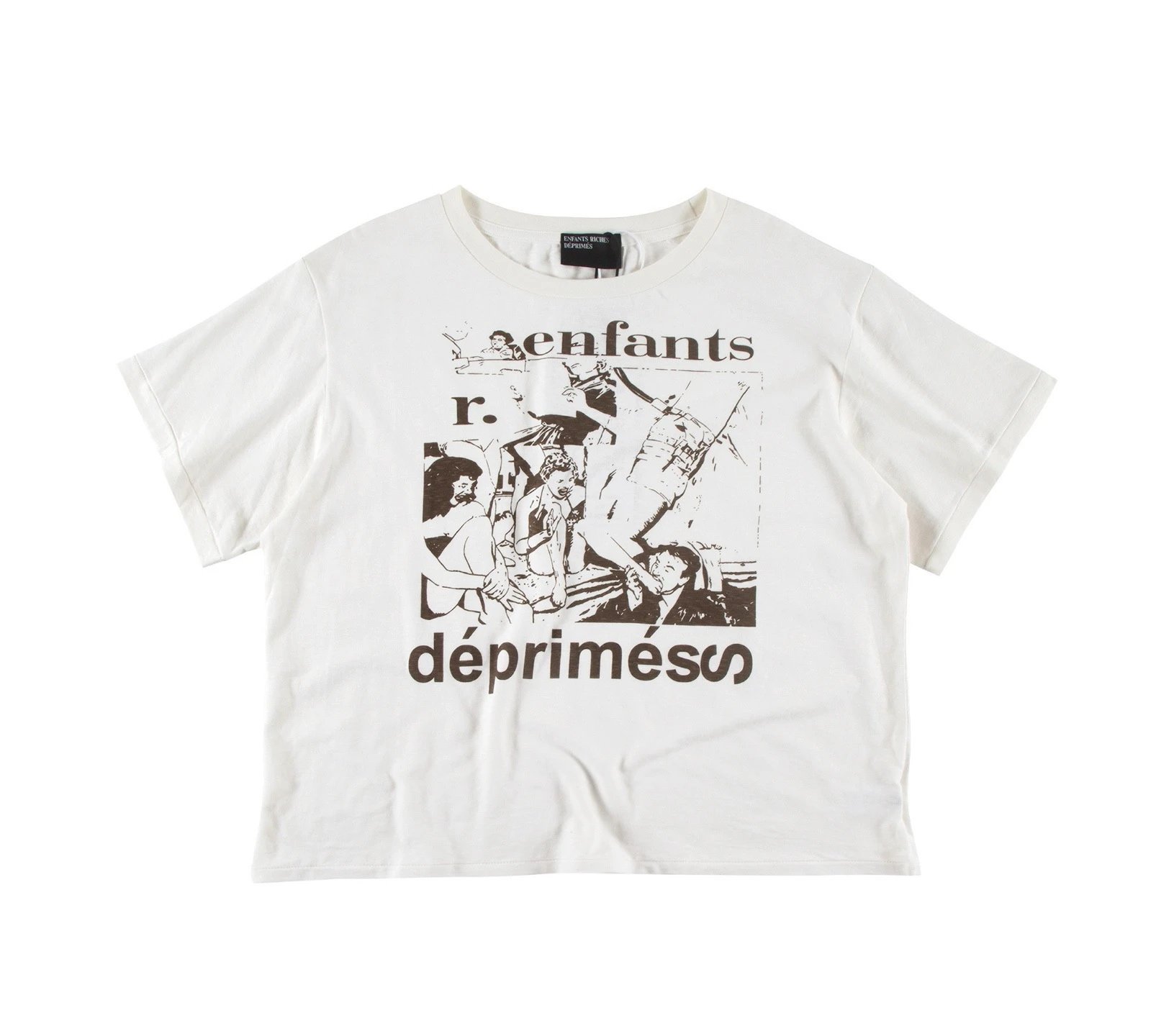 GRA Ideology Materialised Black Graphic T-Shirt - 30