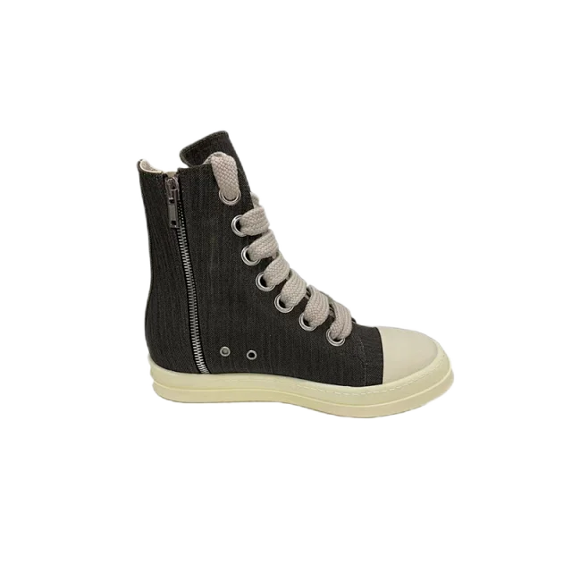 Unbranded Sneakers High-top lace-up with contrast rubber toe cap product detail image 11