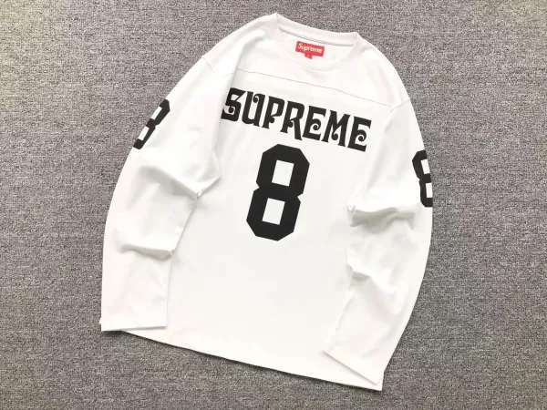 Supreme 99 Jersey Off-White Long-Sleeve Jersey - 13
