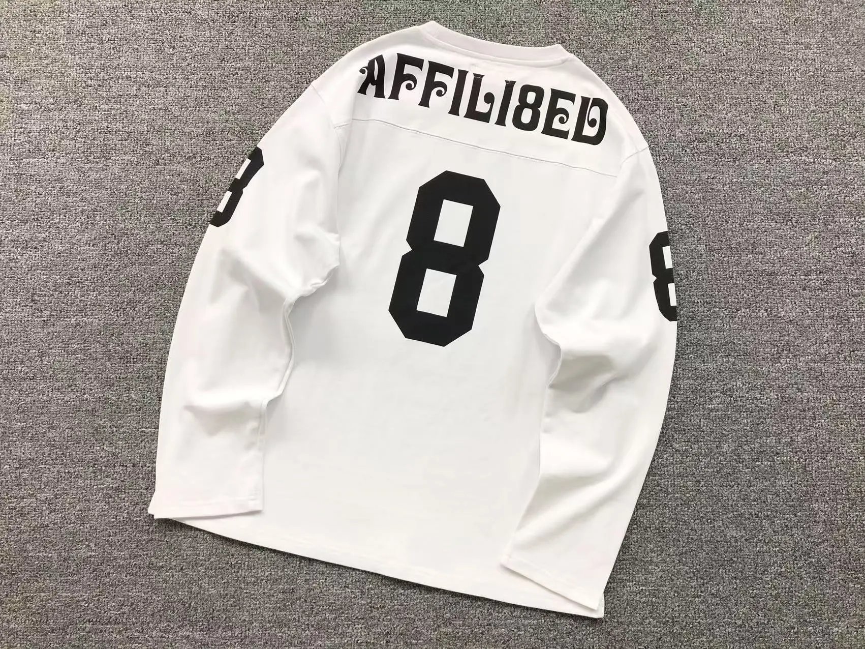 Supreme 99 Jersey Off-White Long-Sleeve Jersey - 14