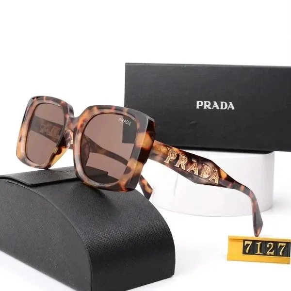 Prada Square Tortoiseshell Sunglasses - 1