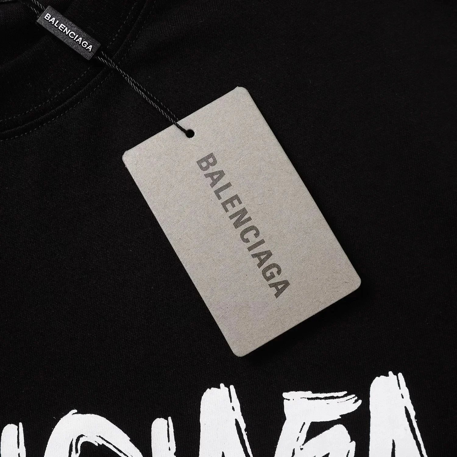 Balenciaga Embroidered Crest T-Shirt White - 11