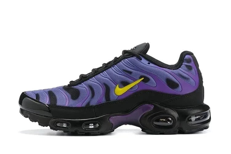 Nike Air Max Plus White Orange Purple Sneakers - 10