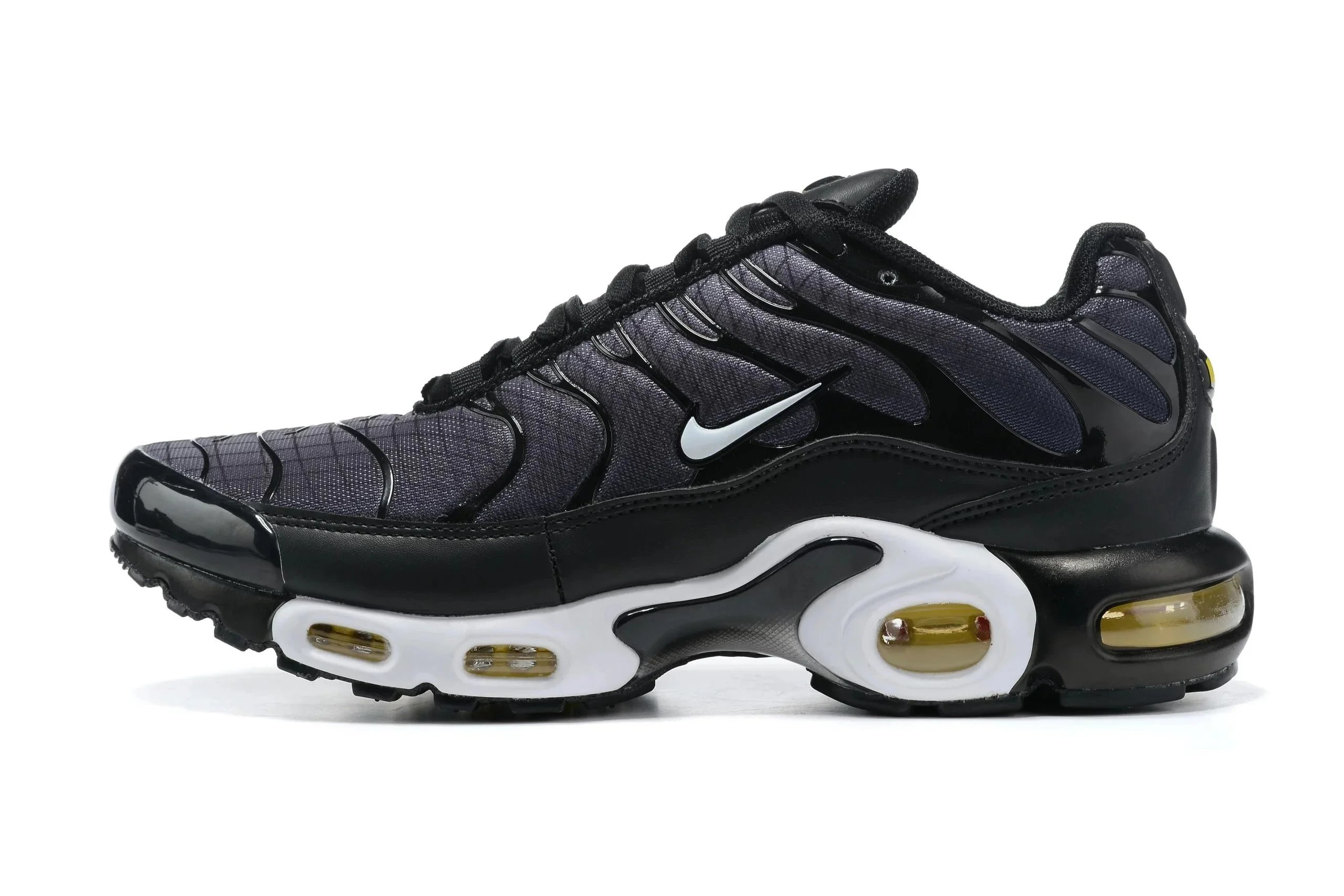 Nike Air Max Plus Silver Metallic Sneakers - 33