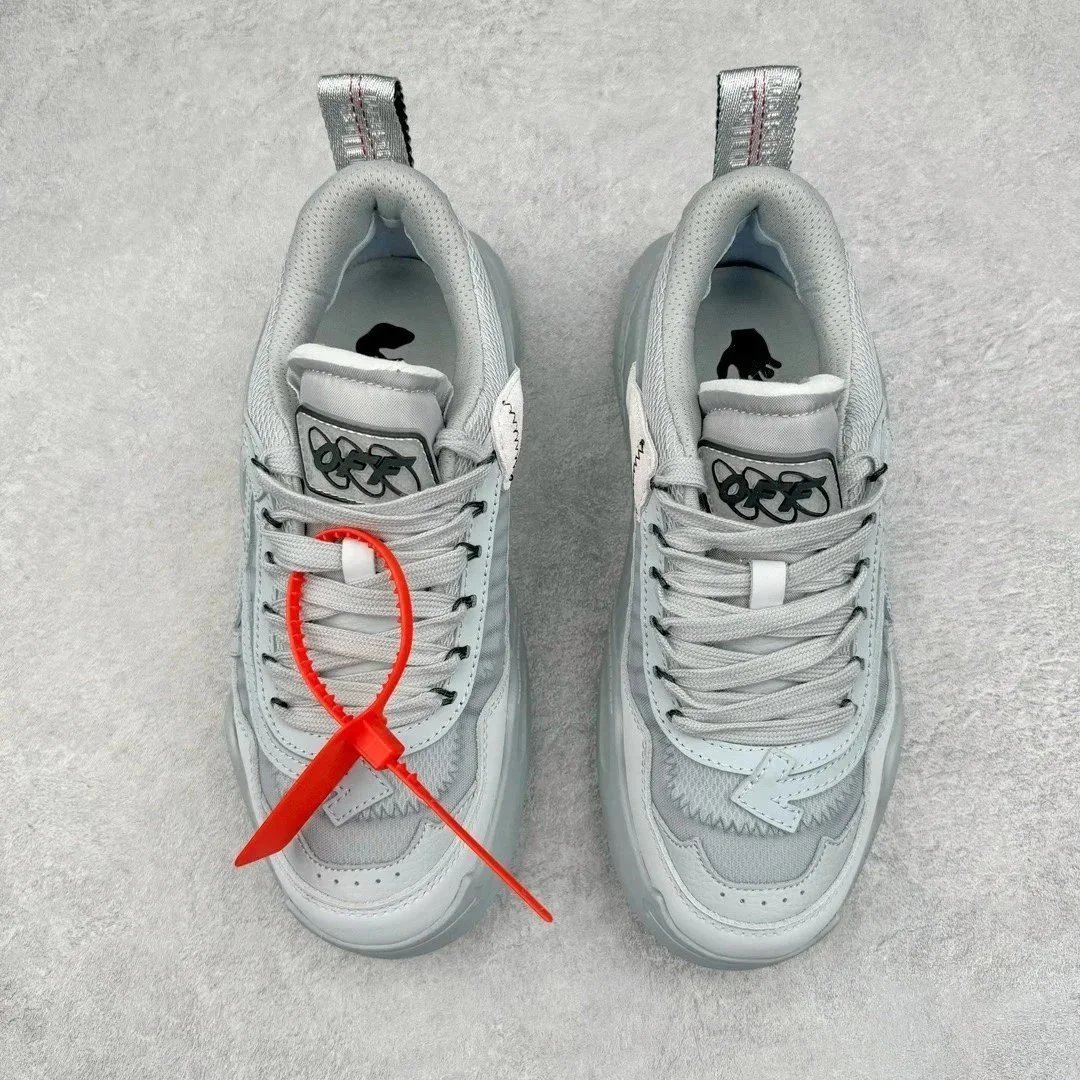 Off-White Diagonal Arrow Pink Chunky Sneakers - 11