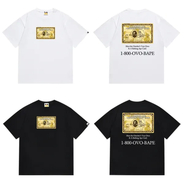 A Bathing Ape Big Ape Head Navy T-Shirt - 18