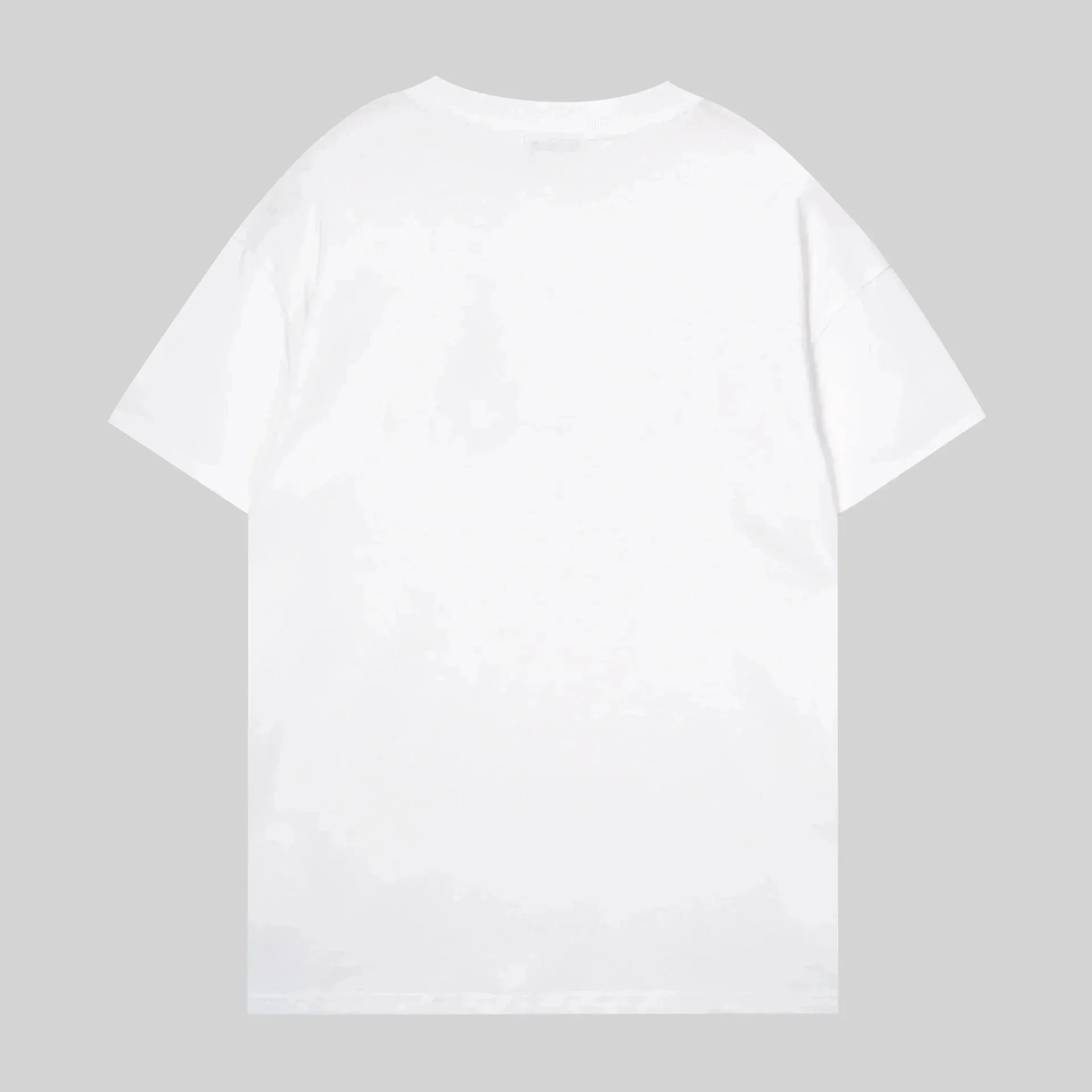 Alexander McQueen Brushstroke Logo White T-Shirt - 7