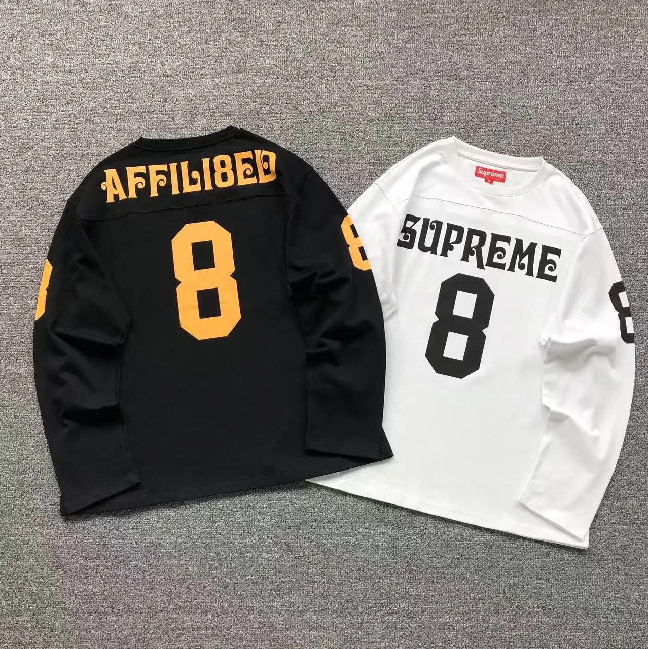 Supreme 99 Jersey Off-White Long-Sleeve Jersey - 8