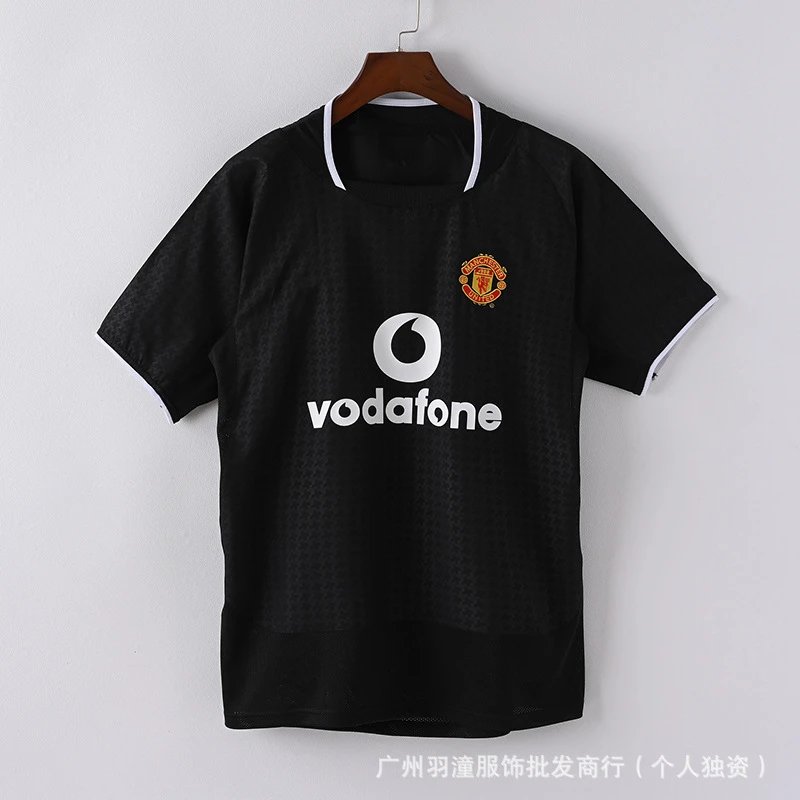 Manchester United 2000-01 Away Jersey Black - 1