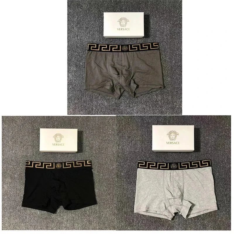 VERSACE 白+深灰+黑 礼盒装