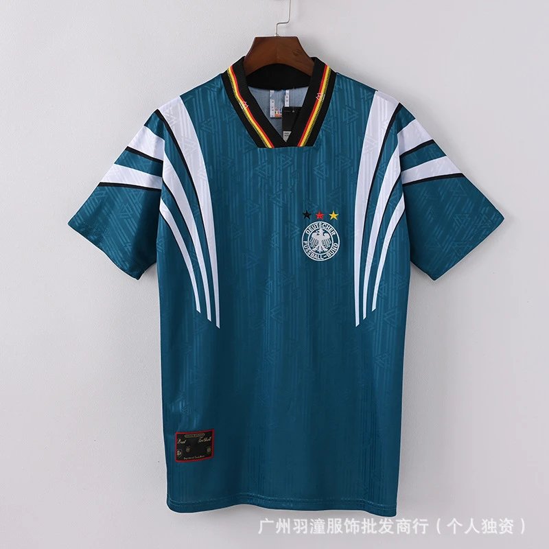 Spain National Team 1994 World Cup Away Jersey White/Red/Orange Polo - 46