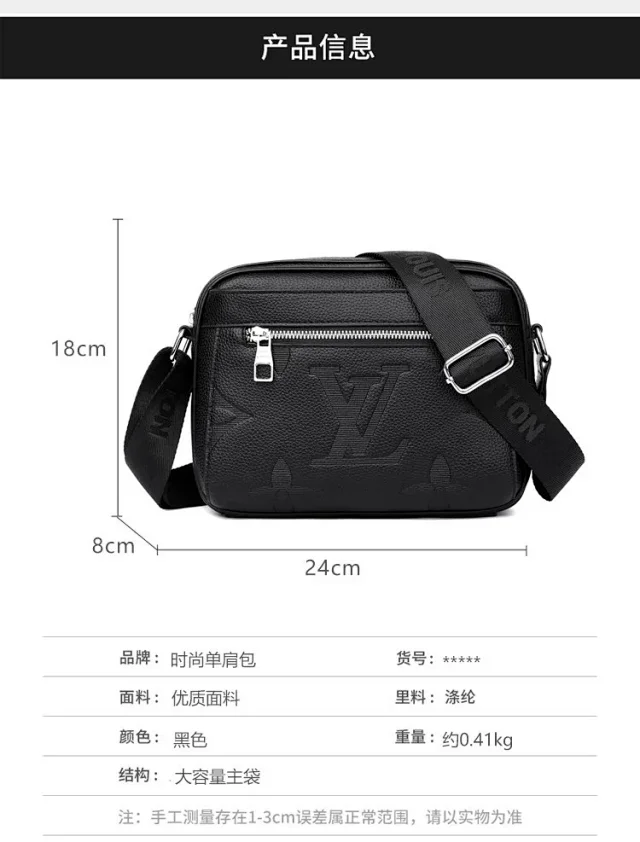 Louis Vuitton Crossbody Bags Zippered monogram bag product detail image 7