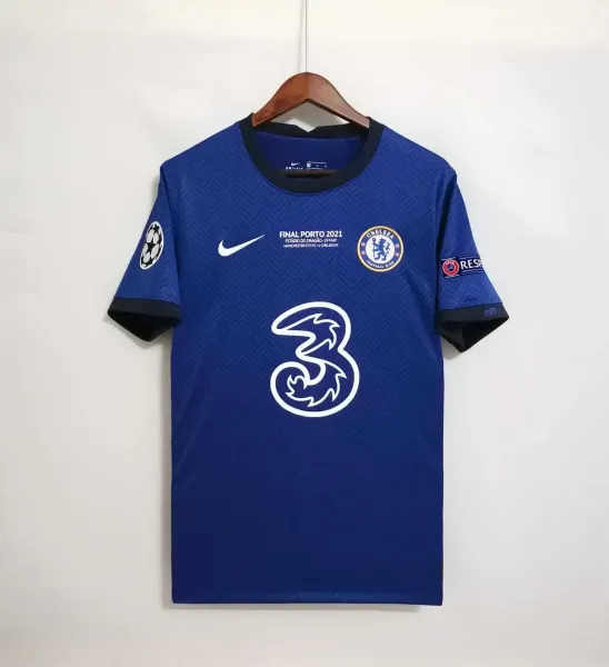 Nike Chelsea FC 2021 UEFA Champions League Final Jersey Blue - 1