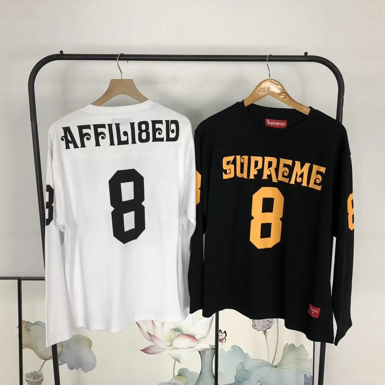 Supreme 99 Jersey Off-White Long-Sleeve Jersey - 7