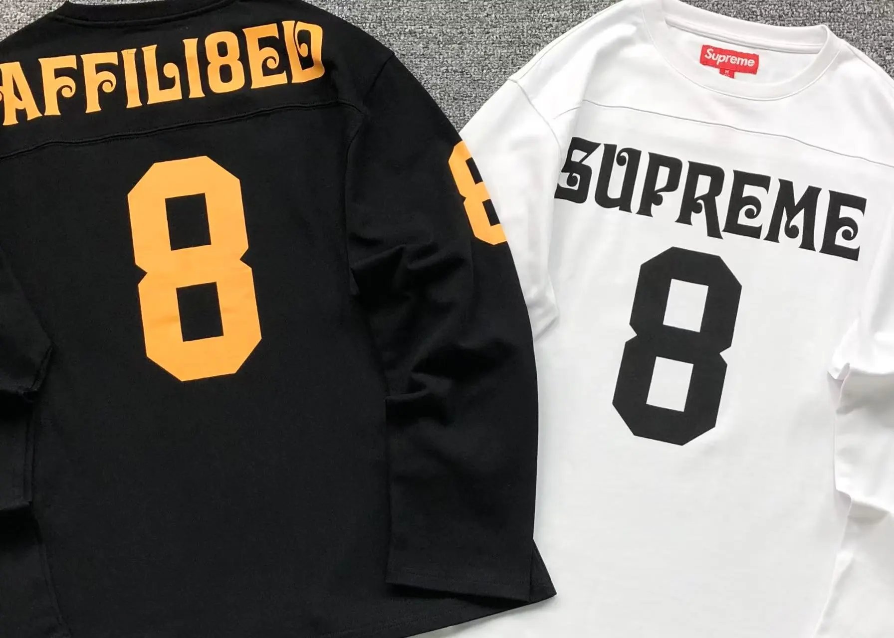 Supreme 99 Jersey Off-White Long-Sleeve Jersey - 9