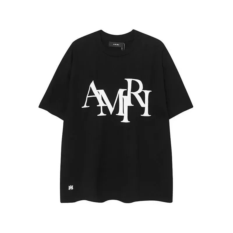 Amiri Number 22 Graphic Jersey Black T-Shirt - 6