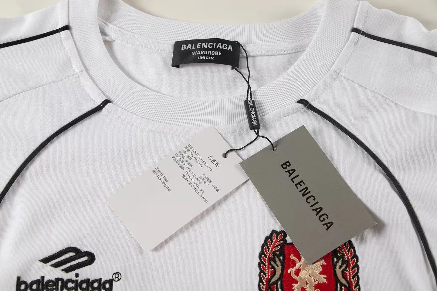 Balenciaga x Real Madrid Football Jersey Black T-Shirt - 16