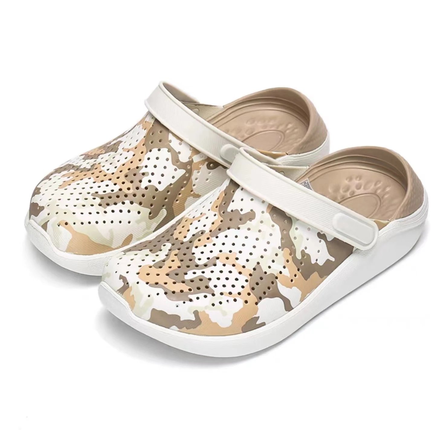 Crocs Classic Leopard Print Clog Pink Black - 18