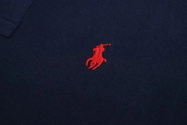 Ralph Lauren Custom Slim Fit Polo Black - 8