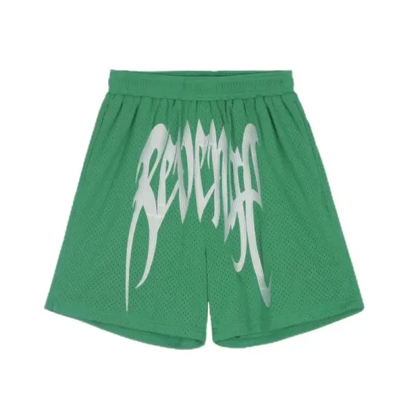 Corteiz Revenge Mesh Shorts Blue - 5