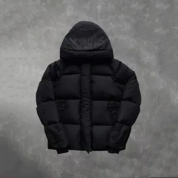 Corteiz x GRA Down Jacket Black Mint Graffiti Hooded Parka - 9