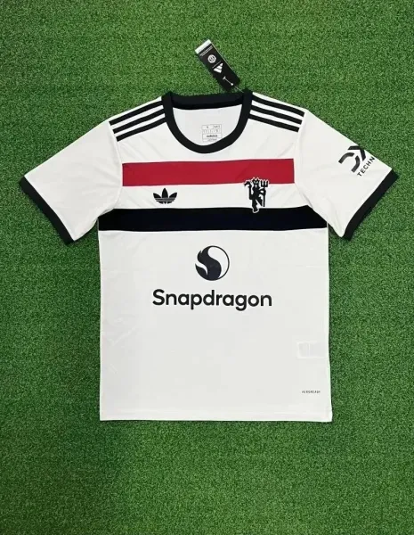 Adidas x Manchester United 2024-25 Third Jersey White - 1