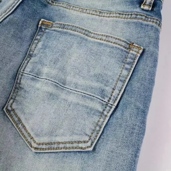 Amiri Distressed Black Slim Fit Jeans - 5