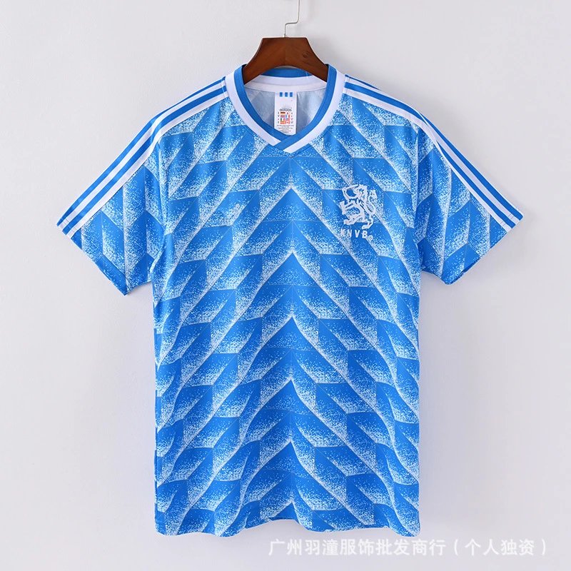Spain National Team 1994 World Cup Away Jersey White/Red/Orange Polo - 31