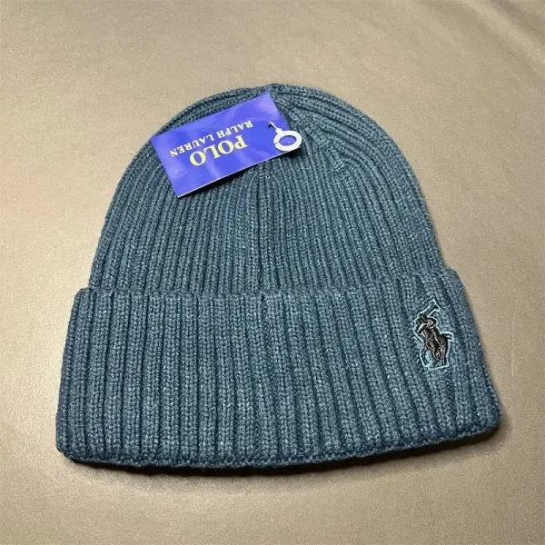 Ralph Lauren Polo Pony Beanie in Teal - 5