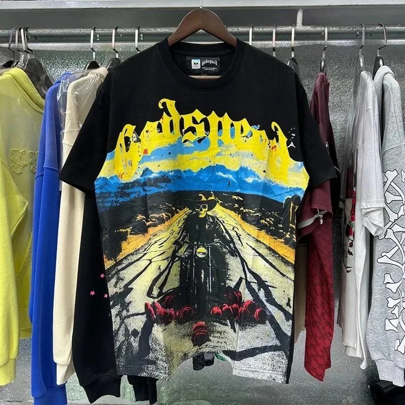 Godspeed Manifested In MMXIII Graphic T-Shirt Beige - 3