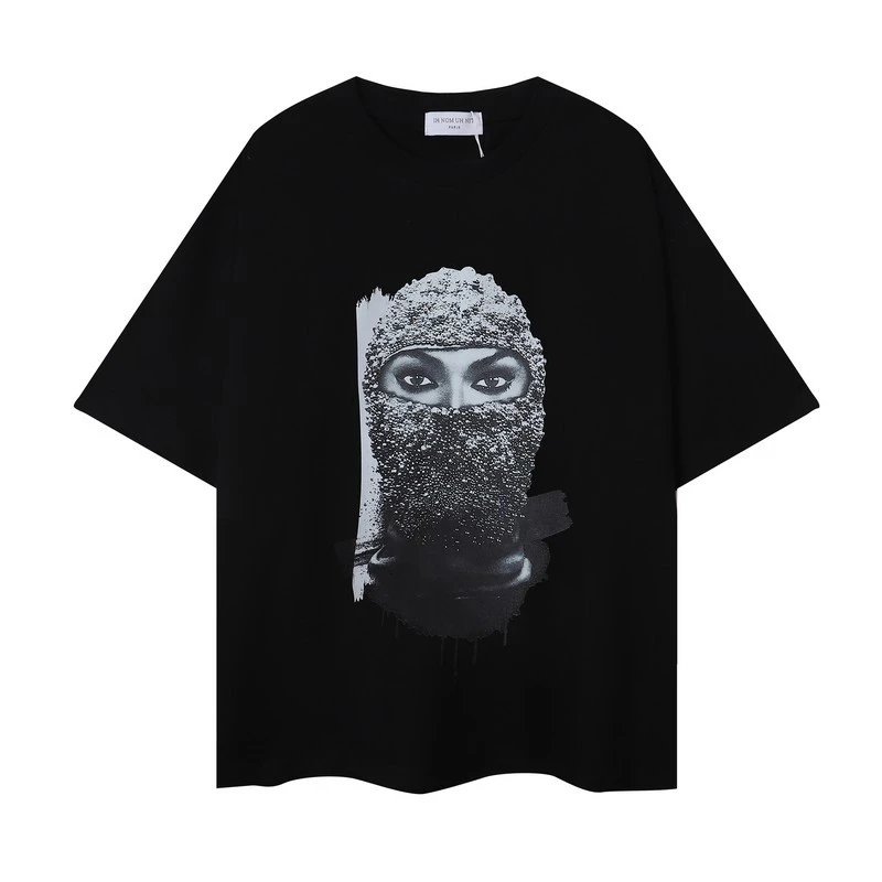 Off-White x Virgil Abloh 'Balaclava' Graphic T-Shirt Black - 1