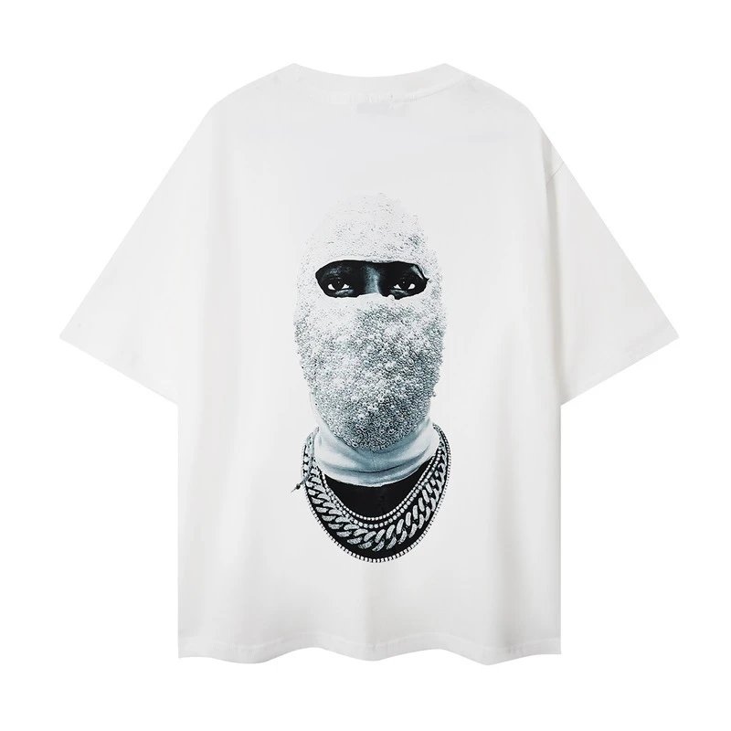 Gallery Dept. Crystal Balaclava Print White T-Shirt - 1