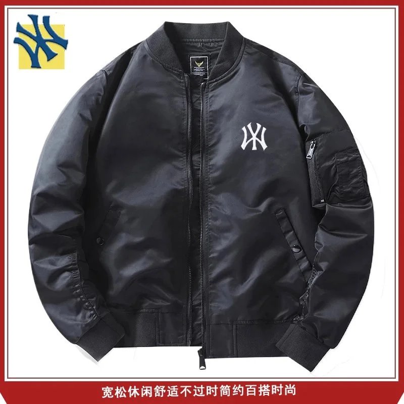 New York Yankees x MA-1 Bomber Jacket Black Outerwear - 1