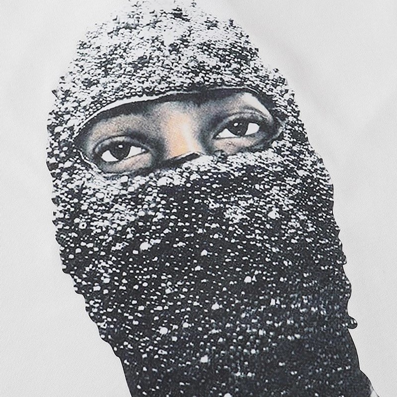 Off-White Balaclava Print White T-Shirt - 8
