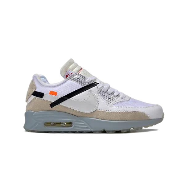 Nike x Off-White Air Max 90 Desert Sand Sneakers - 4