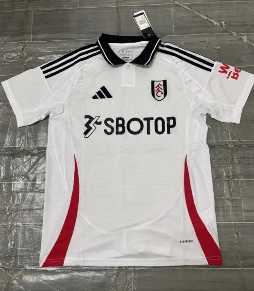 Adidas Fulham FC 2023-24 Away Jersey White/Red - 1