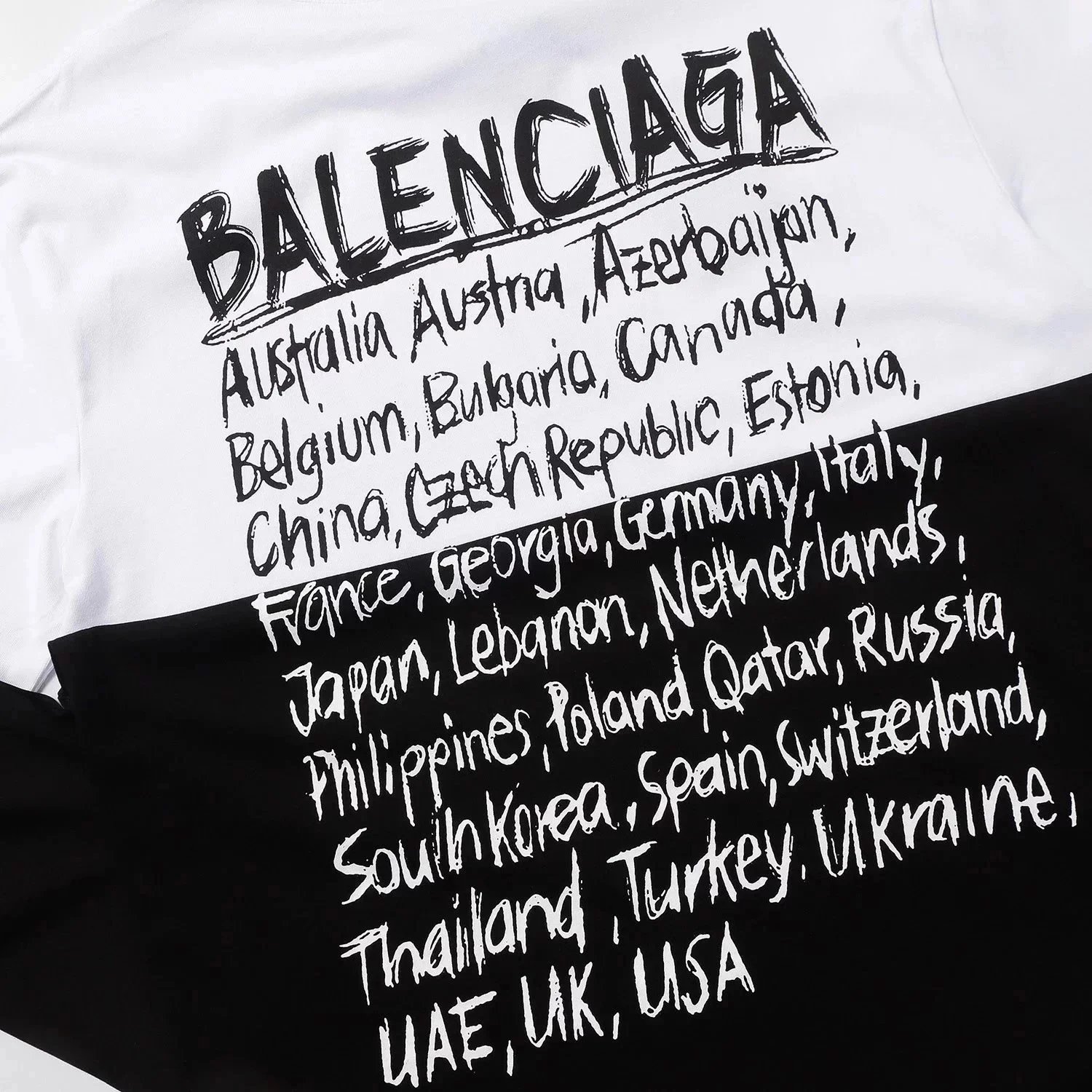 Balenciaga Embroidered Crest T-Shirt White - 10