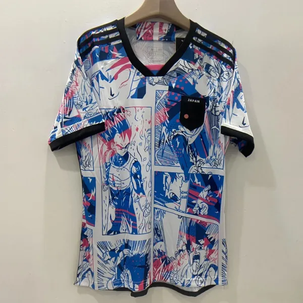 Adidas x Dragon Ball Z Manga Print Jersey White/Blue/Pink - 1